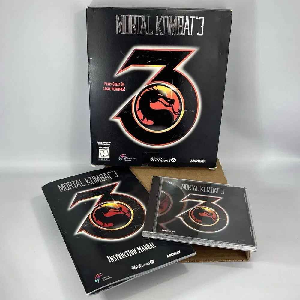 Mortal Kombat 3 - Big Box PC Game - Midway